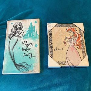 NWT The Little Mermaid wall decor
